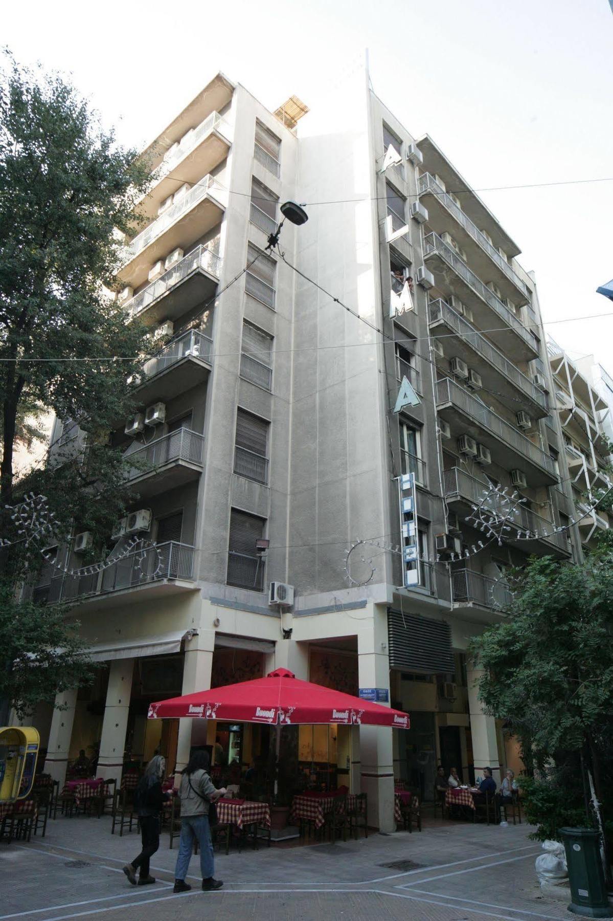 Alma Hotel Athena Bagian luar foto